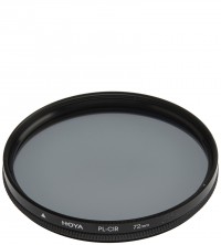 Filtro de lente polarizador circular 72mm Hoya
