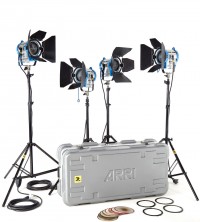 Kit ARRI 4 luzes de 650W Tungstênio 220V